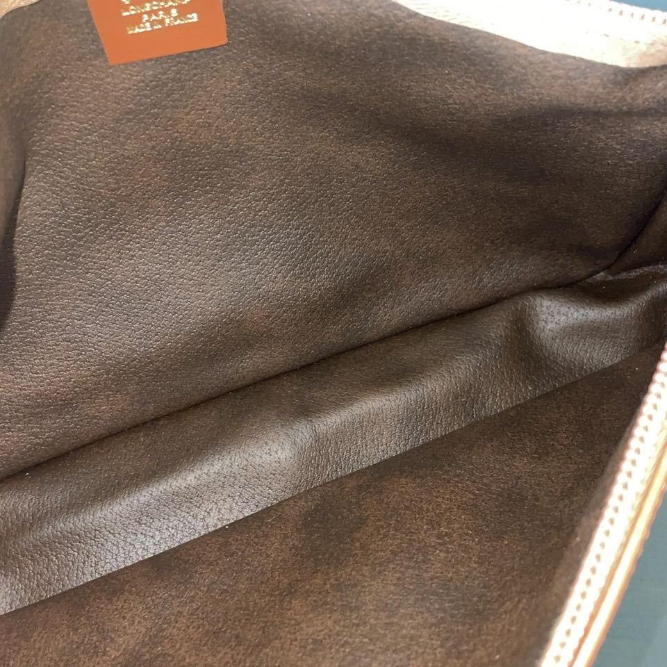 オールドロンシャン(ロンシャン)｜売買されたオークション情報、!オークション(旧ヤフオク!)　レザー　LONGCHAMP　ポーチ　モノグラム　即決！未使用品ビンテージ　セカンドバッグクラッチバッグ　ロンシャン　の商品情報をアーカイブ公開