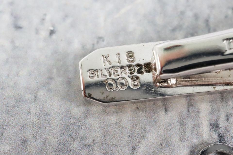 ネクタイピン　金　Silver925　の商品情報をアーカイブ公開　Lion　K18　ダイヤ：0.08ct　ブランド(ダイヤモンド)｜売買されたオークション情報、!オークション(旧ヤフオク!)　Star　カフス　ライオンスター　シルバー